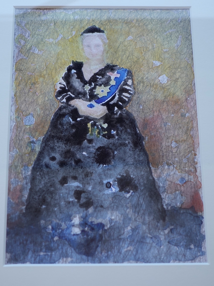 Caty Forden, Prinzessin Vicky, Wo sind Sie? / Malerei 