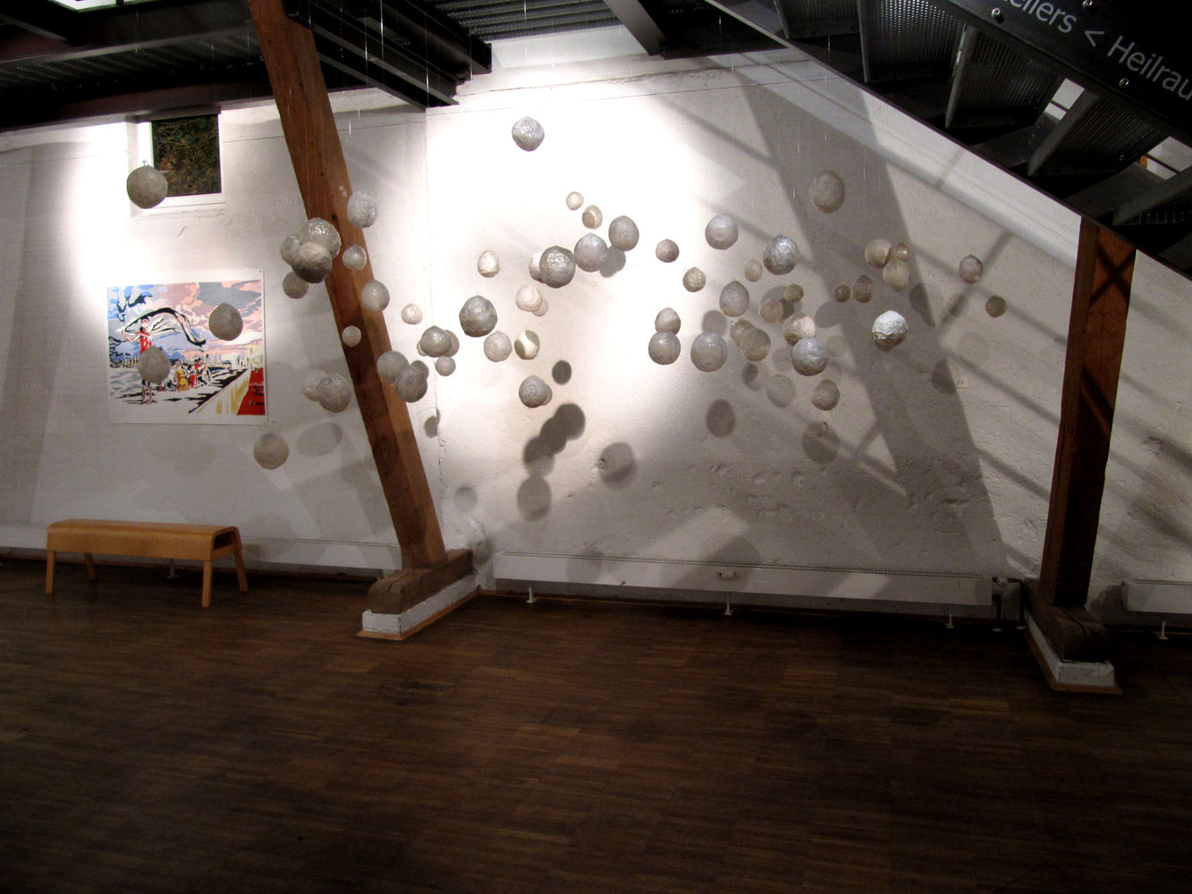 Ausstellungsansicht Kathrina Rudolph Galerie Arja Decker