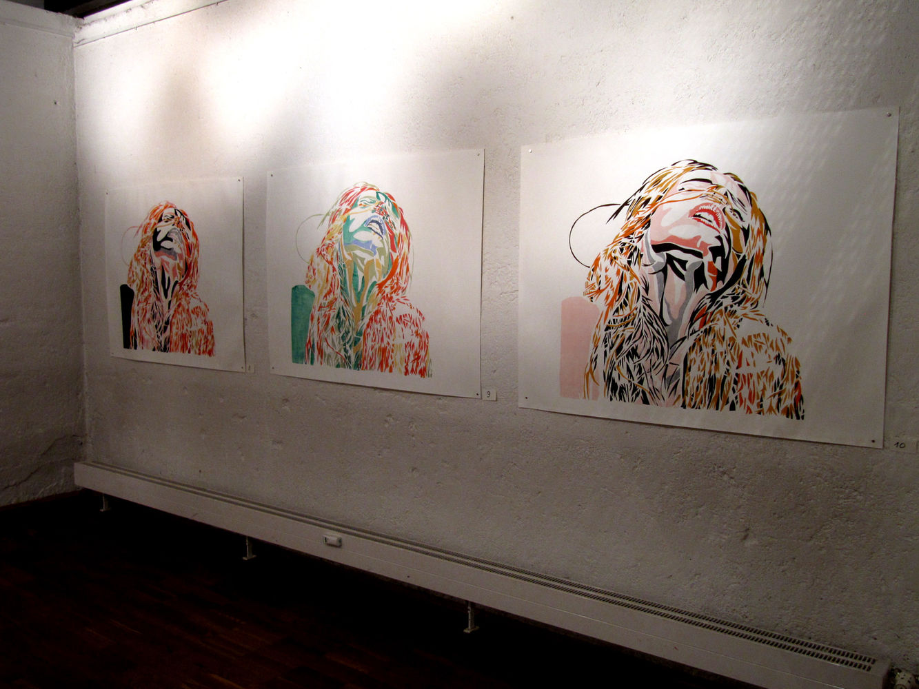 Ausstellungsansicht Kathrina Rudolph Galerie Arja Decker