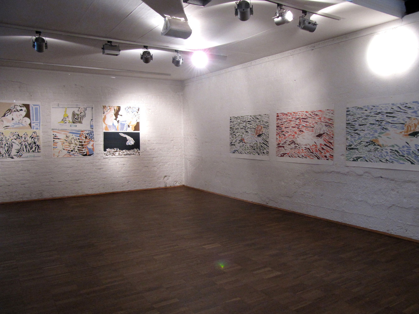 Ausstellungsansicht Kathrina Rudolph Galerie Arja Decker