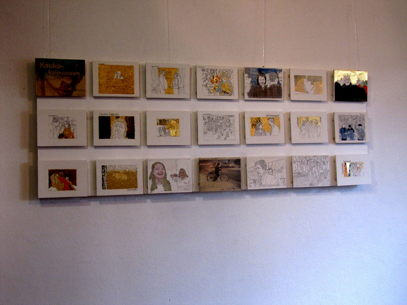 Ausstellungsansicht Kathrina Rudolph Galerie Arja Decker