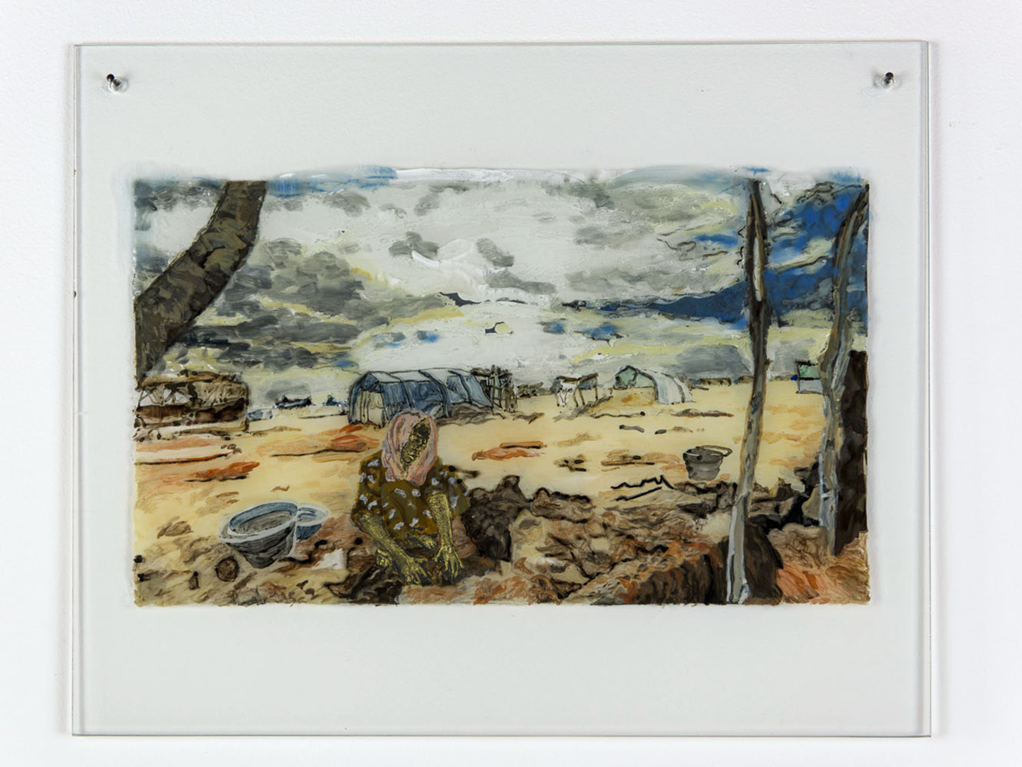 Kathrina Rudolph Hinterglasmalerei Afrika 713