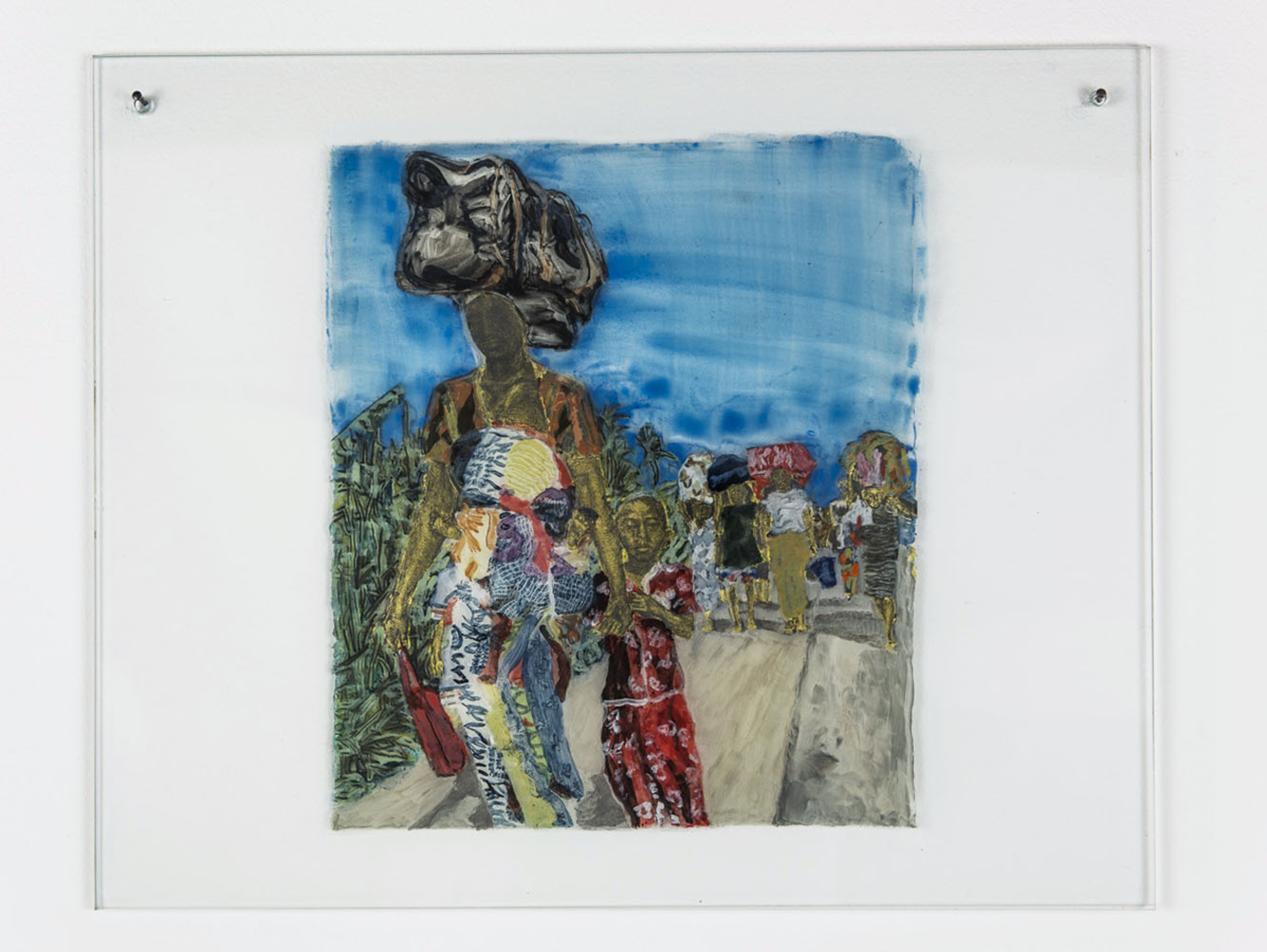 Kathrina Rudolph Hinterglasmalerei Afrika 720