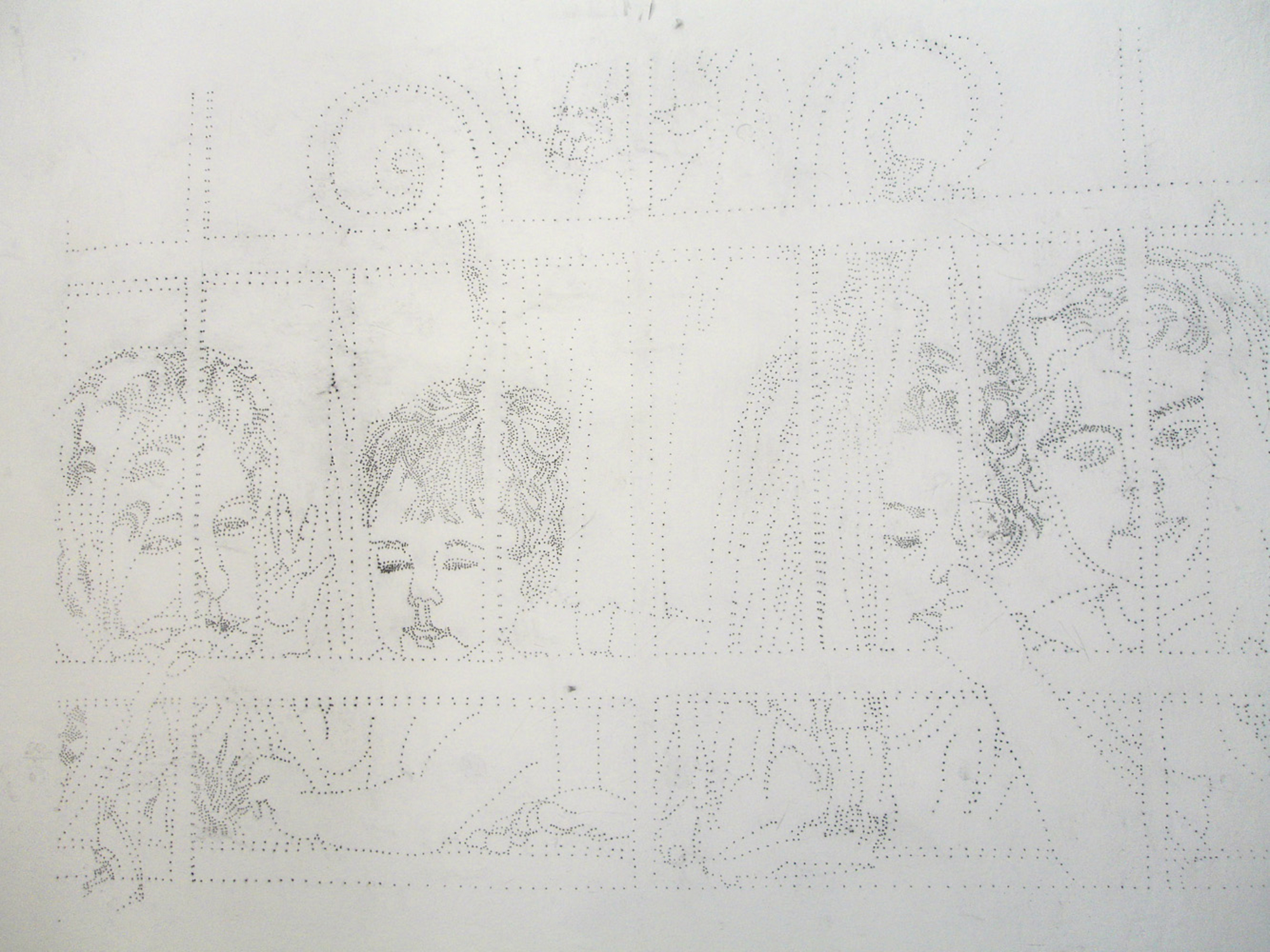 Kathrina Rudolph kohlezeichnung auf wand 4