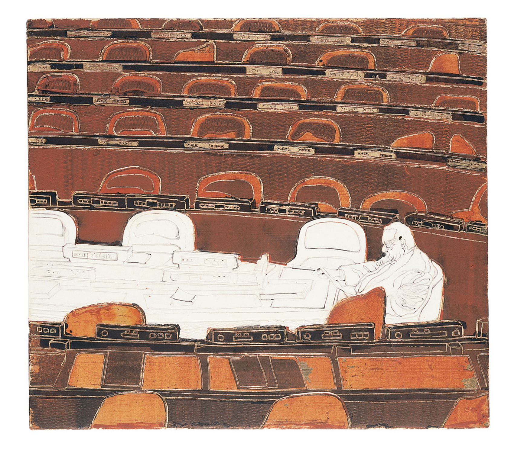 Kathrina Rudolph Malerei Kreidegrund Ornament 7